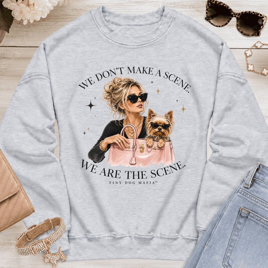 Yorkie - We Are The Scene | Sweatshirt - Ash