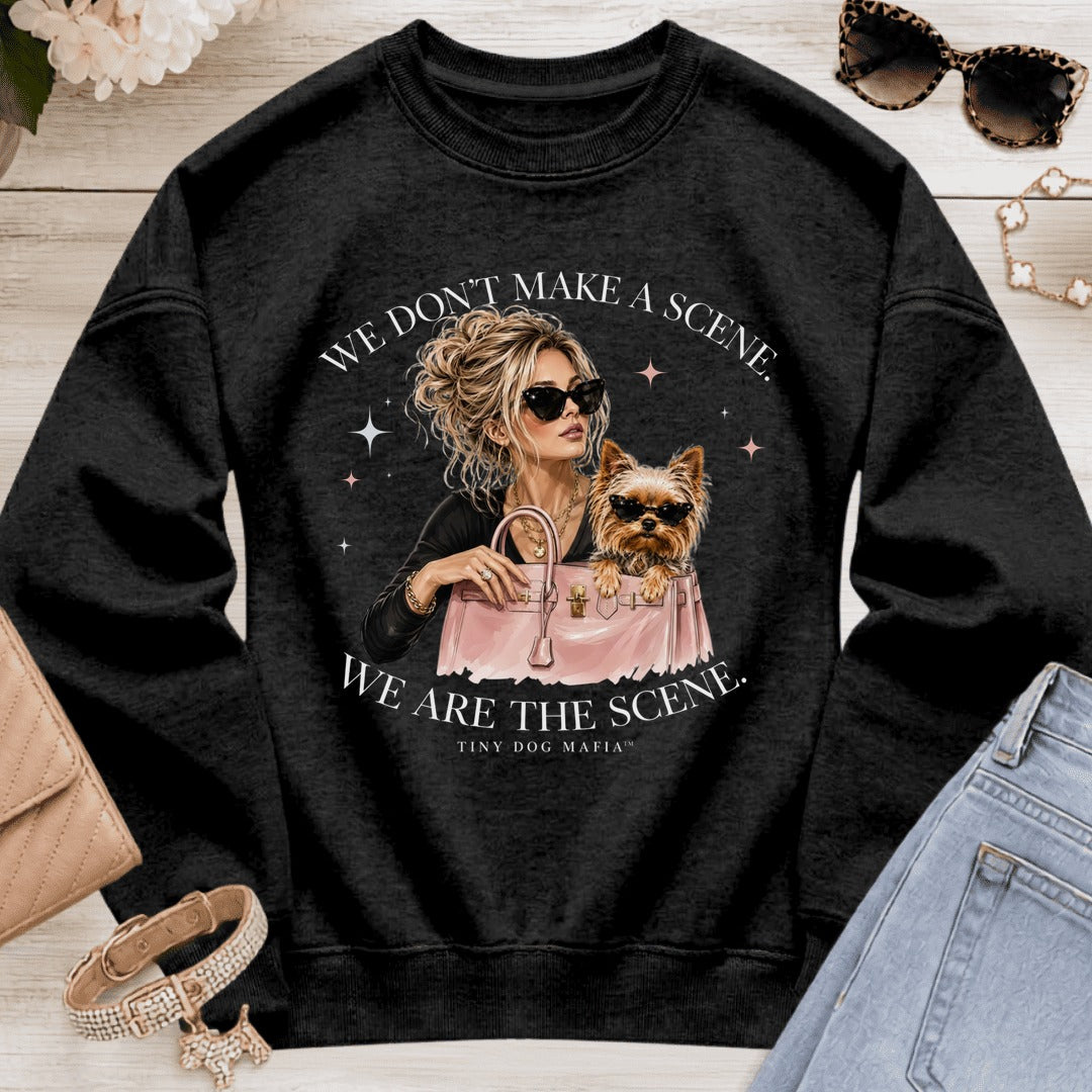 Yorkie - We Are The Scene | Sweatshirt - Black