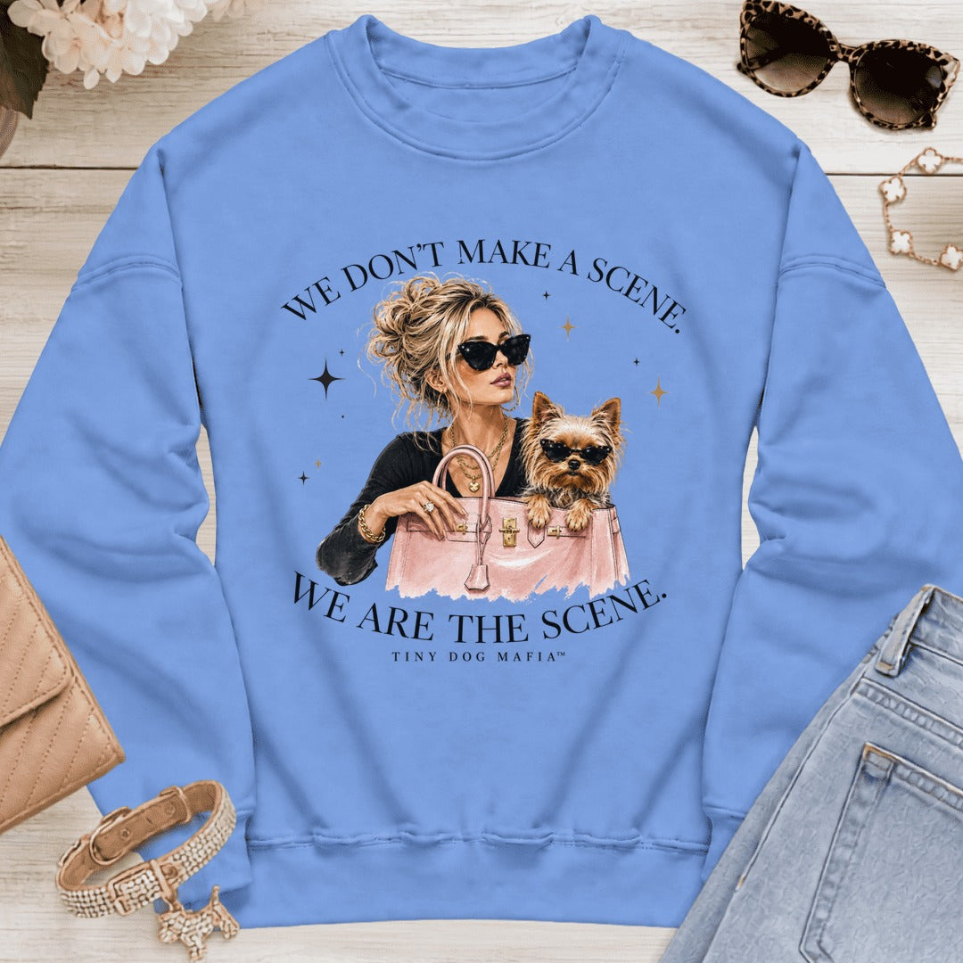 Yorkie - We Are The Scene | Sweatshirt - Carolina Blue