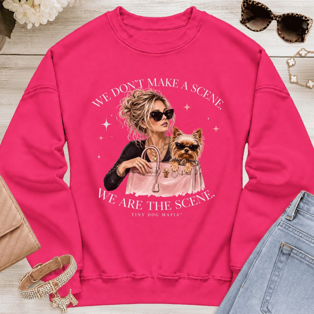 Yorkie - We Are The Scene | Sweatshirt - Heliconia