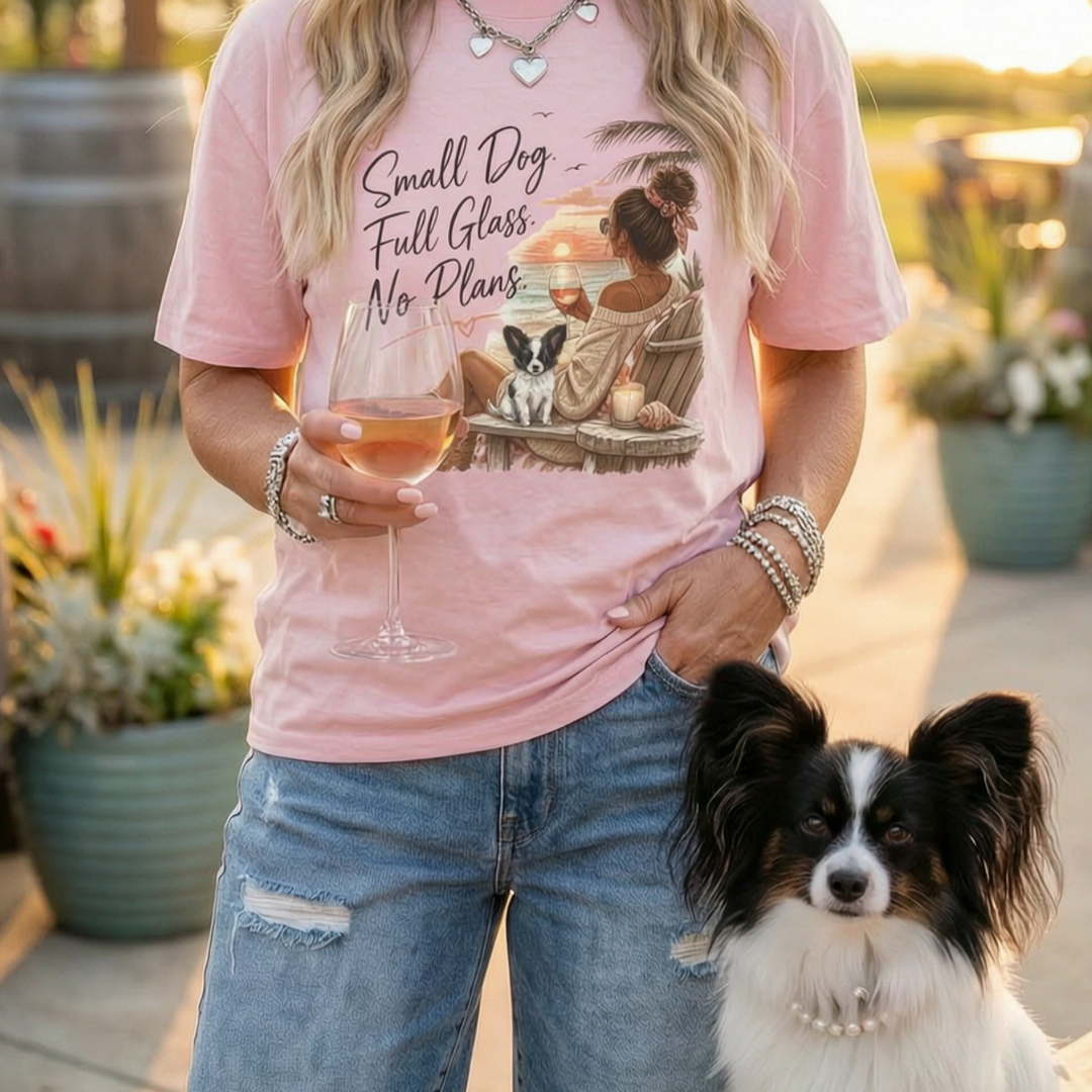 Papillon | Full Glass T-Shirt